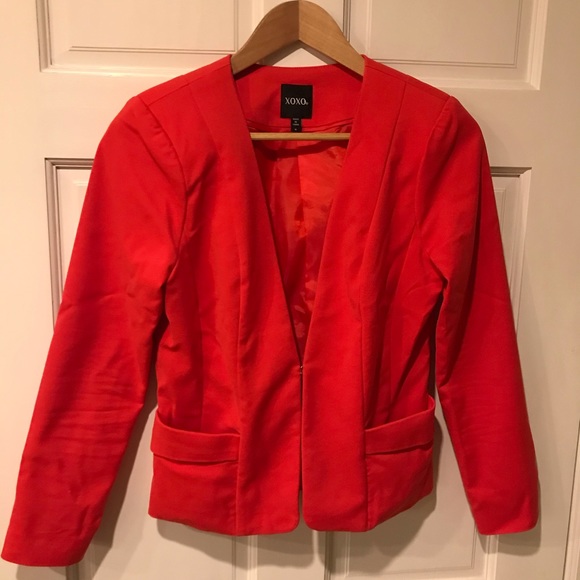 XOXO Jackets & Blazers - Xoxo red blazer